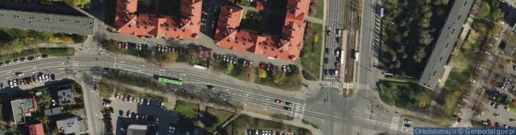 Zdjęcie satelitarne DHL POP ŻABKA