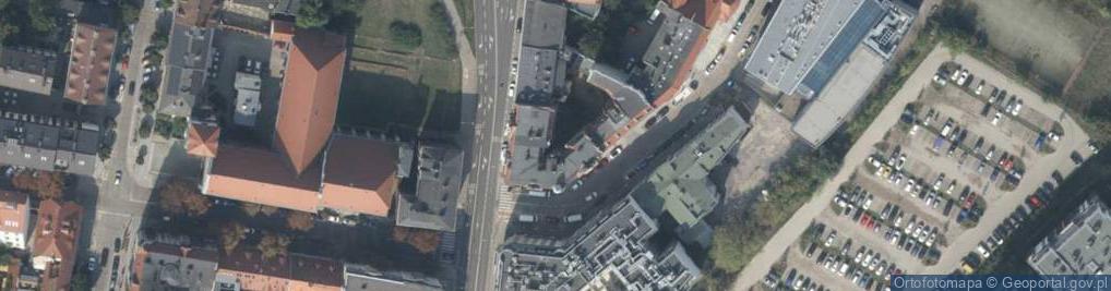 Zdjęcie satelitarne DHL POP ŻABKA