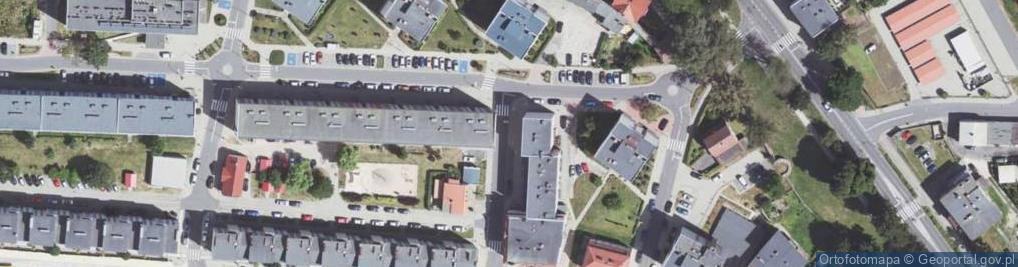 Zdjęcie satelitarne DHL POP ŻABKA