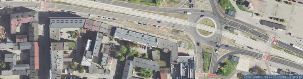 Zdjęcie satelitarne DHL POP ŻABKA