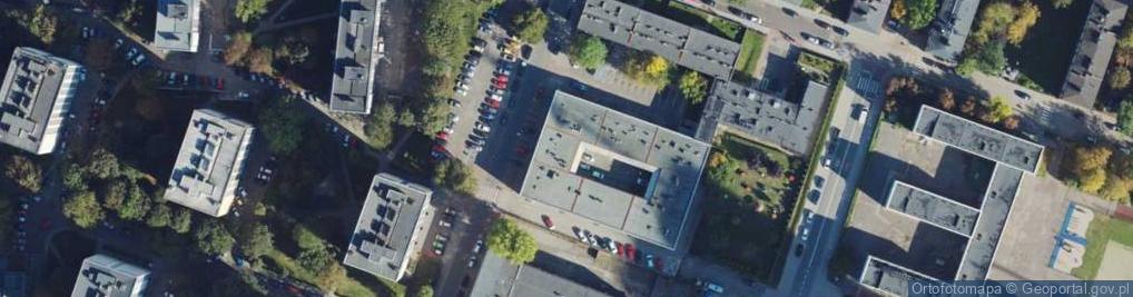 Zdjęcie satelitarne DHL POP ŻABKA