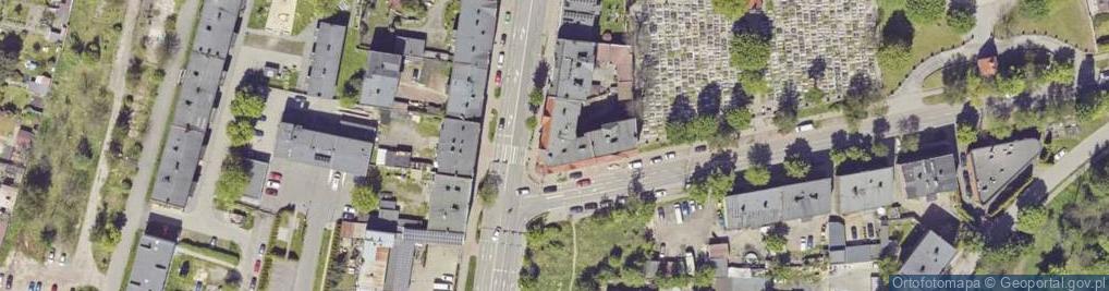 Zdjęcie satelitarne DHL POP ŻABKA