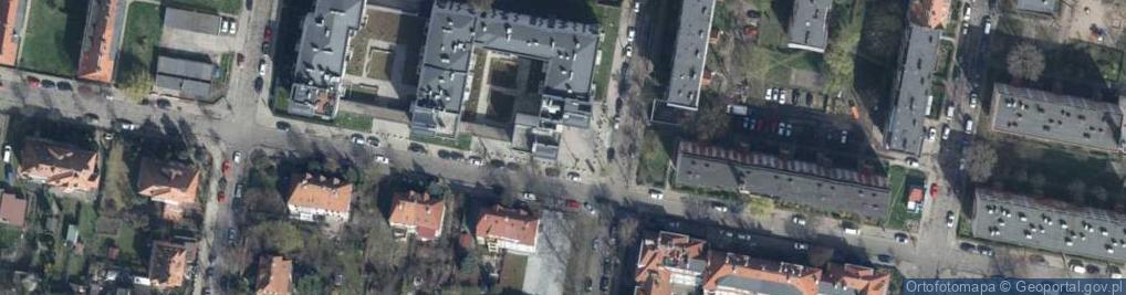 Zdjęcie satelitarne DHL POP ŻABKA