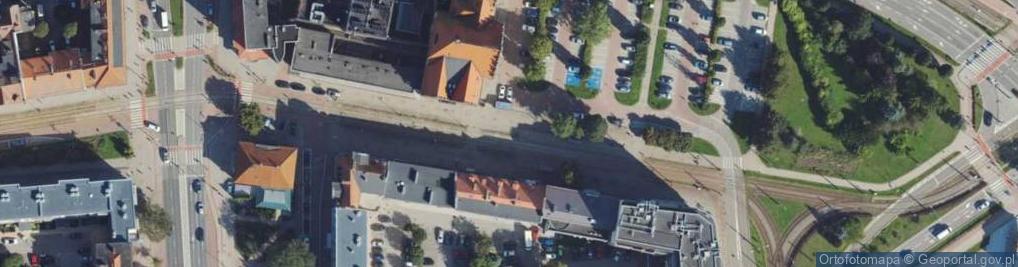 Zdjęcie satelitarne DHL POP ŻABKA