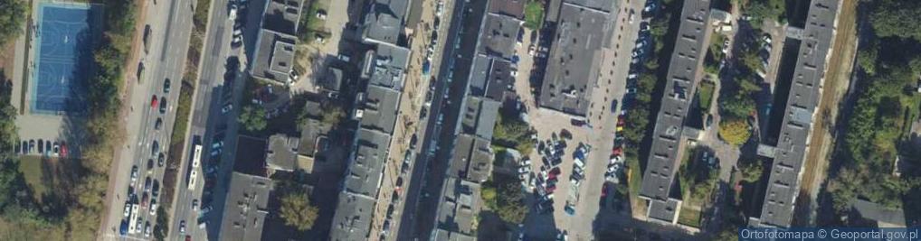 Zdjęcie satelitarne DHL POP ŻABKA