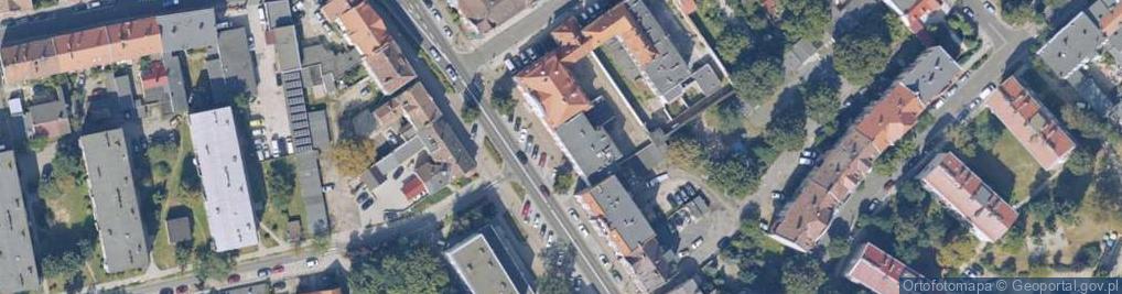 Zdjęcie satelitarne DHL POP ŻABKA