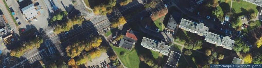 Zdjęcie satelitarne DHL POP ŻABKA