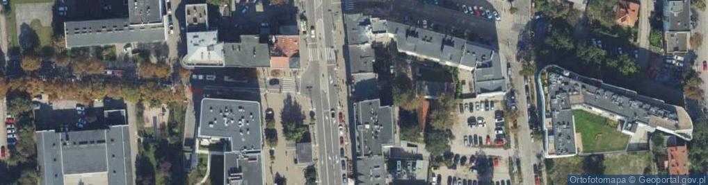 Zdjęcie satelitarne DHL POP ŻABKA