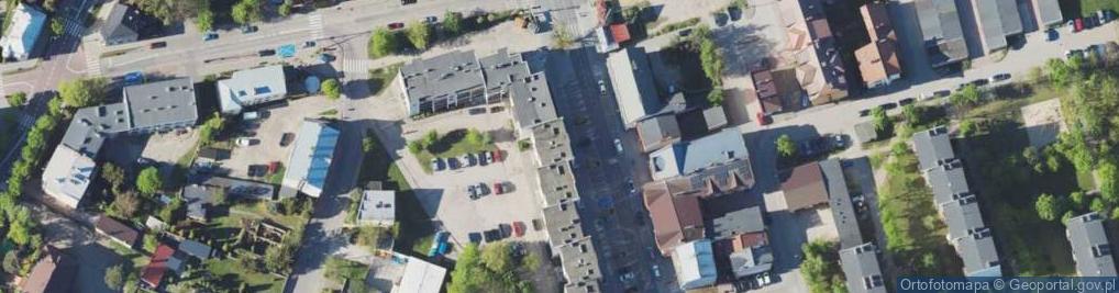 Zdjęcie satelitarne DHL POP ŻABKA