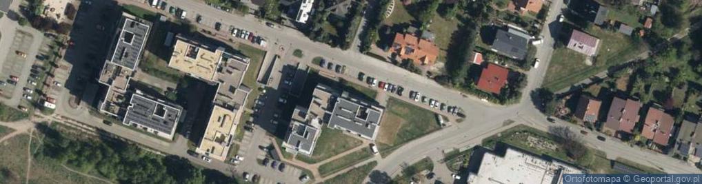 Zdjęcie satelitarne DHL POP ŻABKA