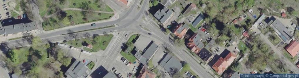 Zdjęcie satelitarne DHL POP ŻABKA