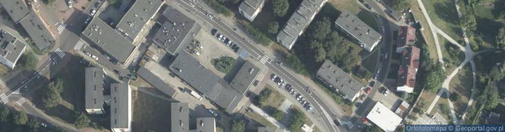 Zdjęcie satelitarne DHL POP ŻABKA