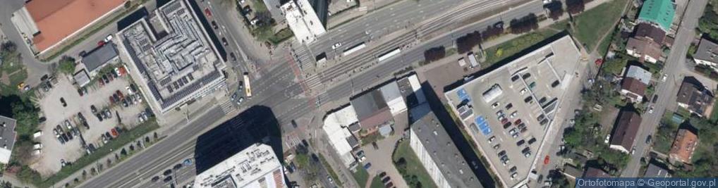 Zdjęcie satelitarne DHL POP ŻABKA