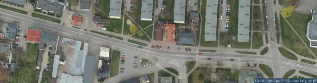 Zdjęcie satelitarne DHL POP ŻABKA