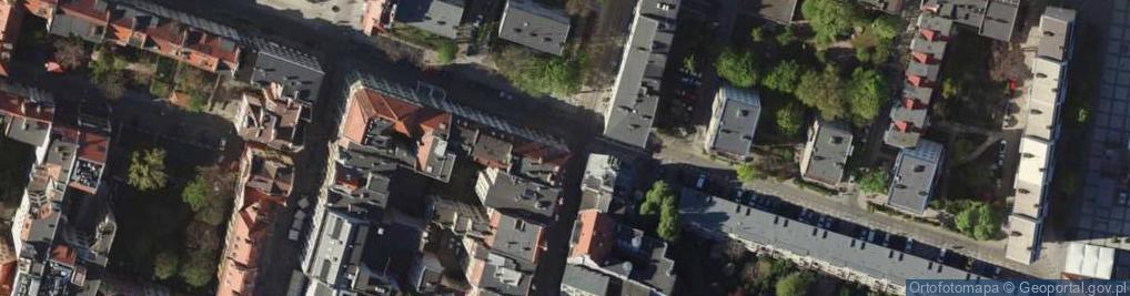 Zdjęcie satelitarne DHL POP ŻABKA