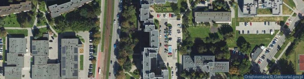 Zdjęcie satelitarne DHL POP ŻABKA