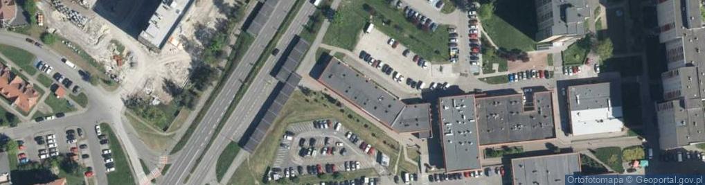 Zdjęcie satelitarne DHL POP ŻABKA