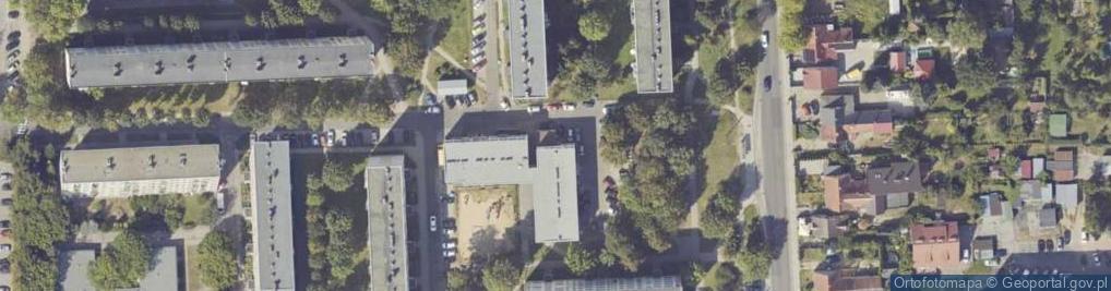 Zdjęcie satelitarne DHL POP ŻABKA