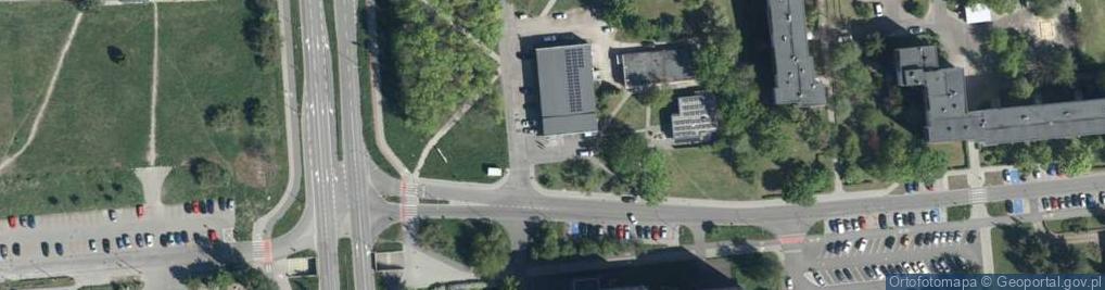 Zdjęcie satelitarne DHL POP ŻABKA