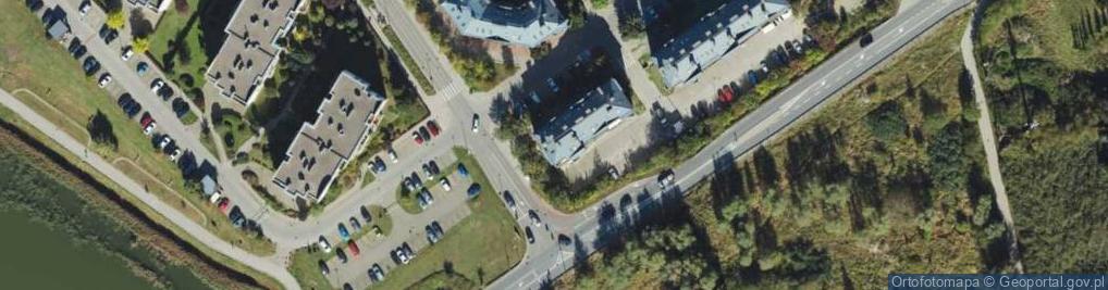 Zdjęcie satelitarne DHL POP ŻABKA