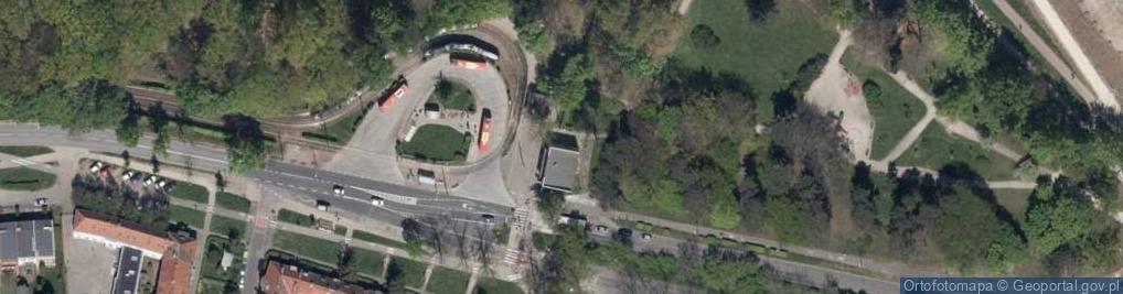 Zdjęcie satelitarne DHL POP ŻABKA