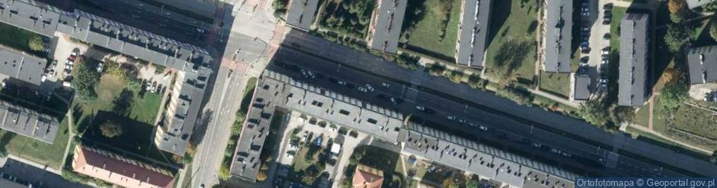 Zdjęcie satelitarne DHL POP ŻABKA