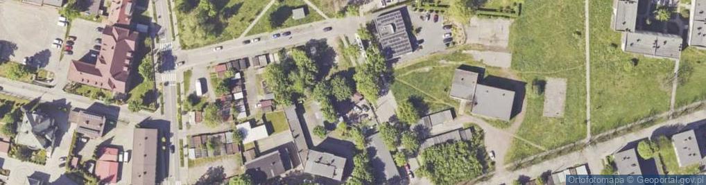 Zdjęcie satelitarne DHL POP ŻABKA