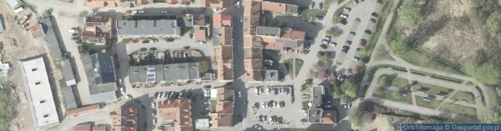 Zdjęcie satelitarne DHL POP ŻABKA