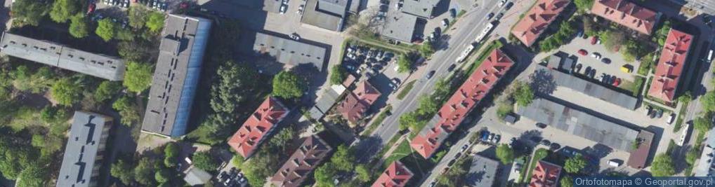 Zdjęcie satelitarne DHL POP ŻABKA