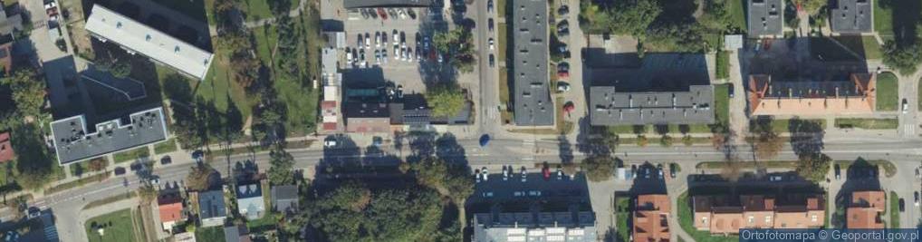 Zdjęcie satelitarne DHL POP ŻABKA