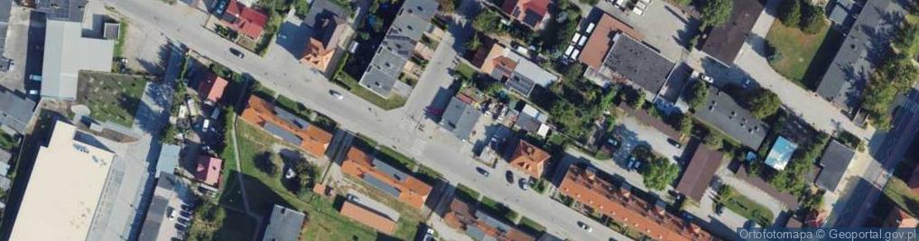 Zdjęcie satelitarne DHL POP ŻABKA