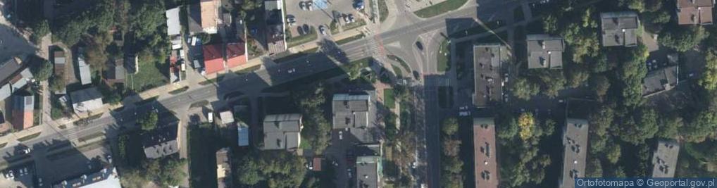 Zdjęcie satelitarne DHL POP ŻABKA