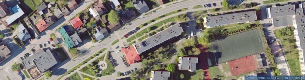 Zdjęcie satelitarne DHL POP ŻABKA
