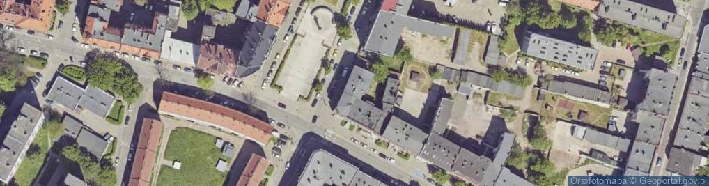 Zdjęcie satelitarne DHL POP ŻABKA