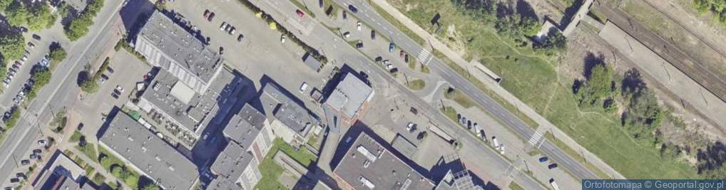 Zdjęcie satelitarne DHL POP ŻABKA