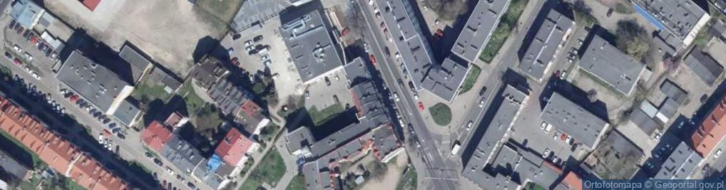 Zdjęcie satelitarne DHL POP ŻABKA