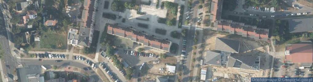 Zdjęcie satelitarne DHL POP ŻABKA