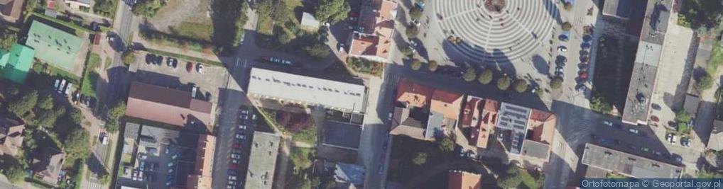 Zdjęcie satelitarne DHL POP ŻABKA