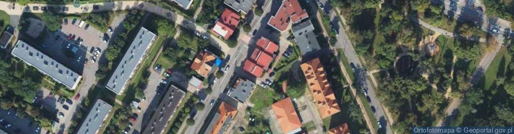 Zdjęcie satelitarne DHL POP ŻABKA