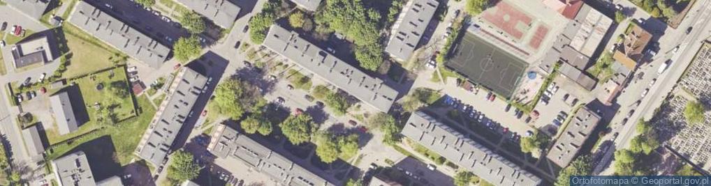 Zdjęcie satelitarne DHL POP ŻABKA