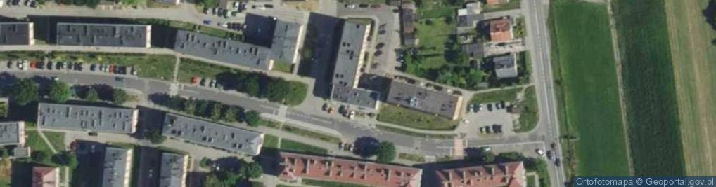 Zdjęcie satelitarne DHL POP ŻABKA