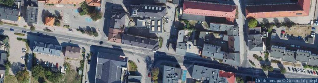 Zdjęcie satelitarne DHL POP ŻABKA