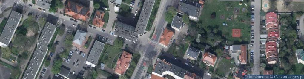 Zdjęcie satelitarne DHL POP ŻABKA