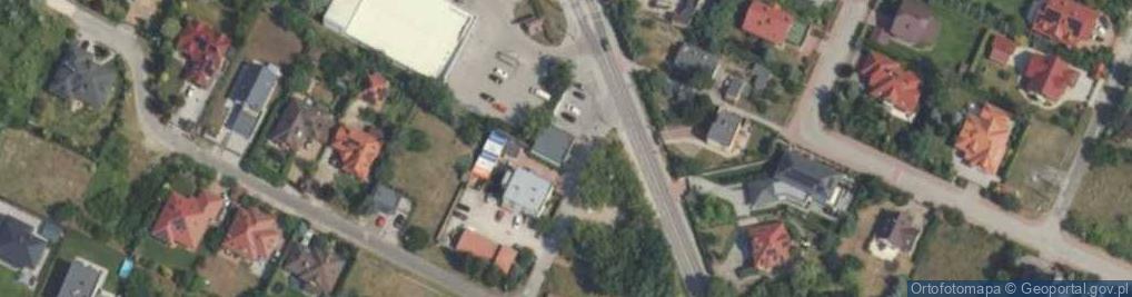 Zdjęcie satelitarne DHL POP ŻABKA