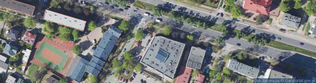 Zdjęcie satelitarne DHL POP ŻABKA