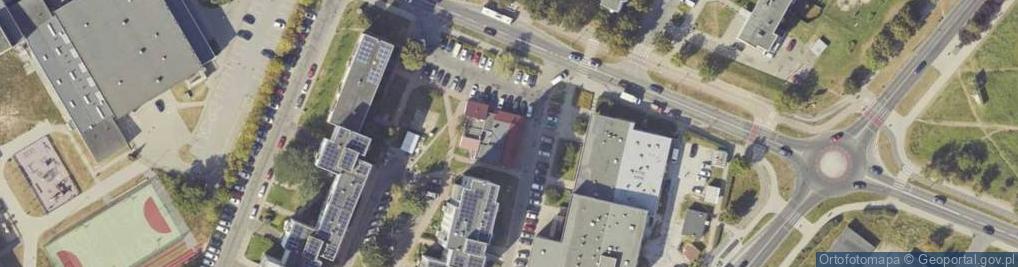 Zdjęcie satelitarne DHL POP ŻABKA