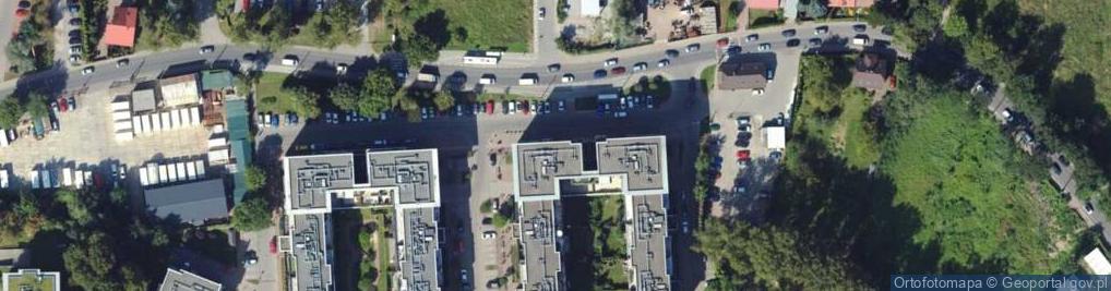 Zdjęcie satelitarne DHL POP ŻABKA