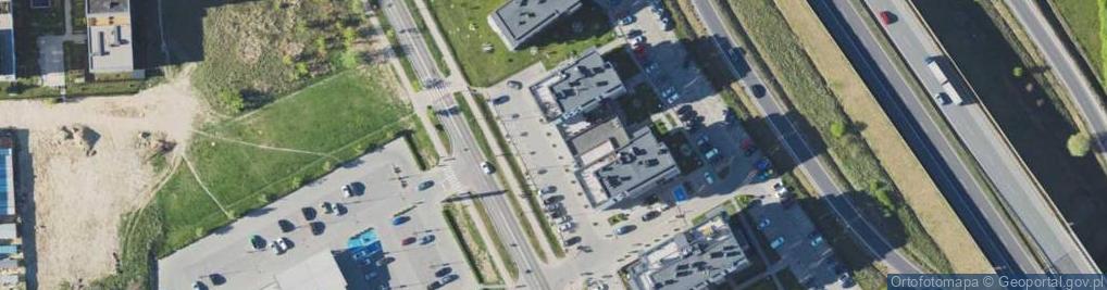 Zdjęcie satelitarne DHL POP ŻABKA