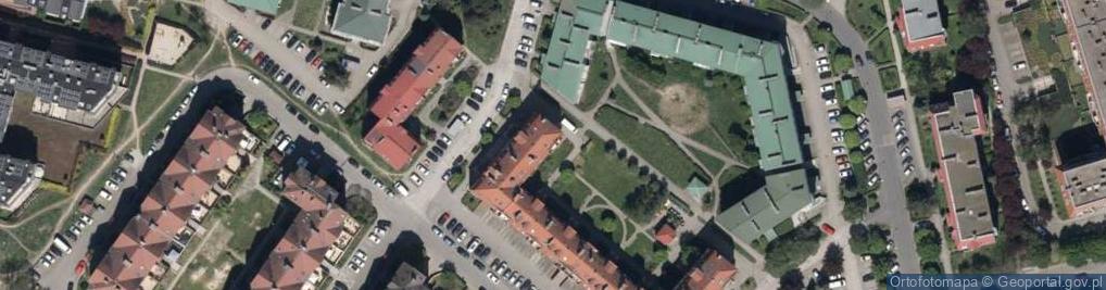 Zdjęcie satelitarne DHL POP ŻABKA