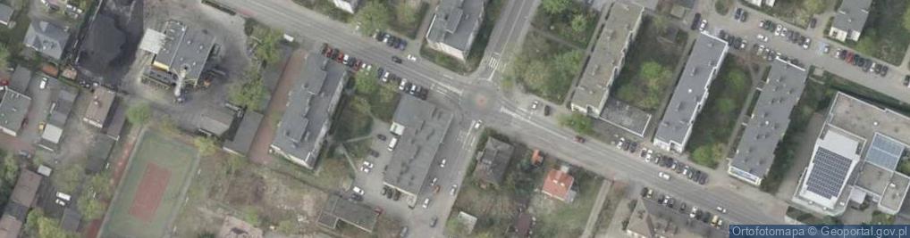 Zdjęcie satelitarne DHL POP ŻABKA